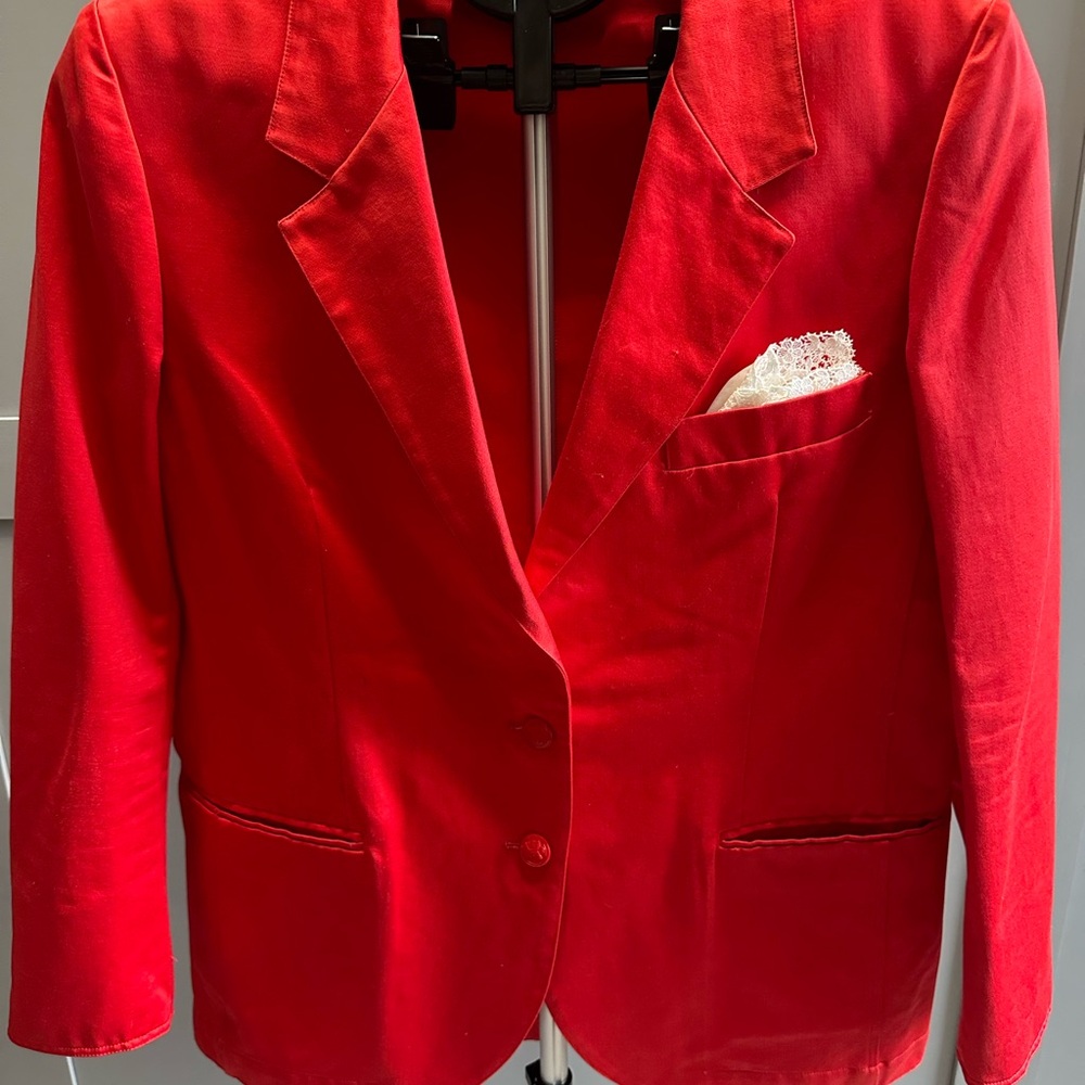 Fendi Vibrant Red Jacket